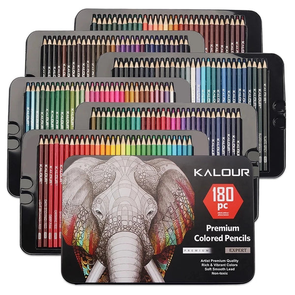 Color Pencil Set 180 Color Painting Coloring Pencil Art Creation Oily Color Pencil Unique Coloring Pencil, Color Art Set Gift
